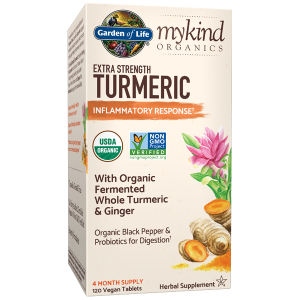 The mykind Organics Extra Strength Turmeric Tablets